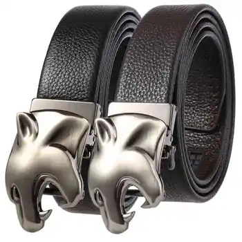 

Men Automatic Buckle Belt NEW Ratchet Dress Belt For Men Automatic Belt Adjustable Ratchet Dress Belt width:35mm waistband Men