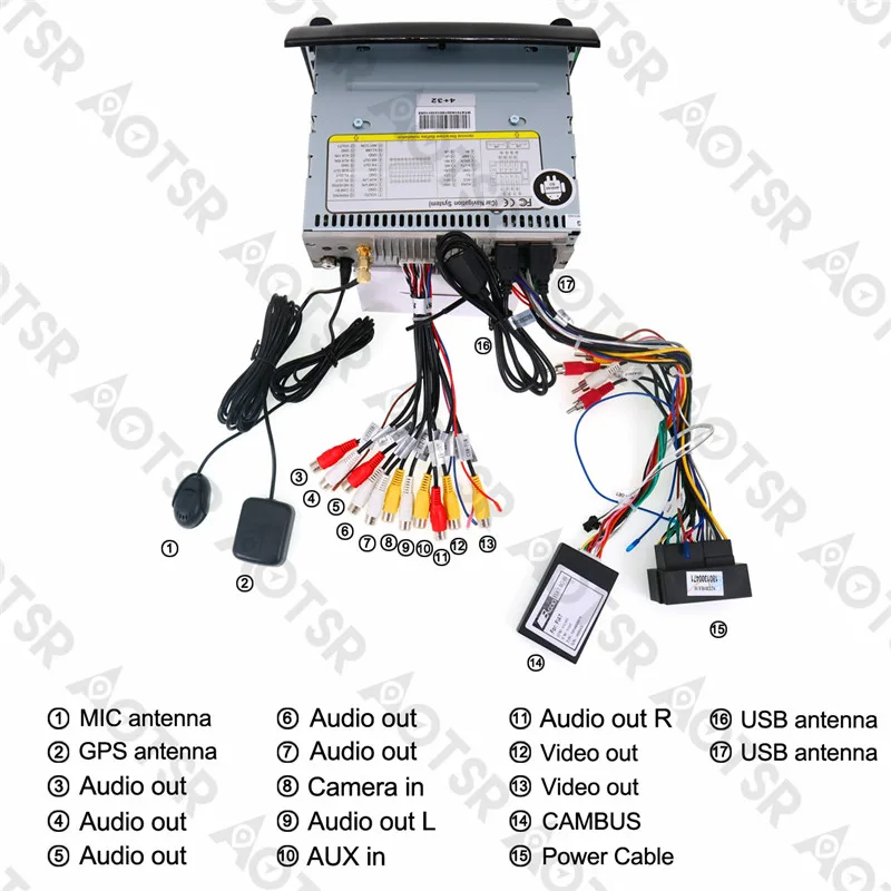 Best Aotsr Android 8.1 GPS navigation Car DVD Player For FIAT DUCATO 2011-2015 multimedia 2 din radio recorder 4GB+32GB 2GB+16GB 22