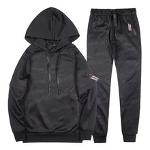 Брендовые Новые мужские толстовки, Осенний дизайнерский Камуфляжный костюм с капюшоном, европейский размер, бейсбольная спортивная одежда, мужские костюмы для отдыха, AFTZ24