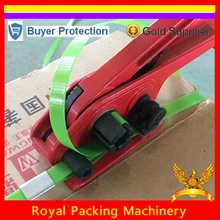 Лучшая цена кромкооблицовочная машина плотнее ручные обвязочные инструменты для полиэфирной ленты, ручной ОБВЯЗОЧНЫЙ Натяжитель для 19 мм PP/PET ремень