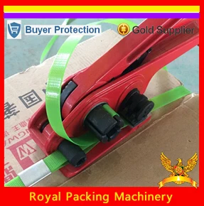 

best price banding machine tighter Hand strapping tools for Polyester strip ,manual strapping tensioner for 19MM PP/PET Strap