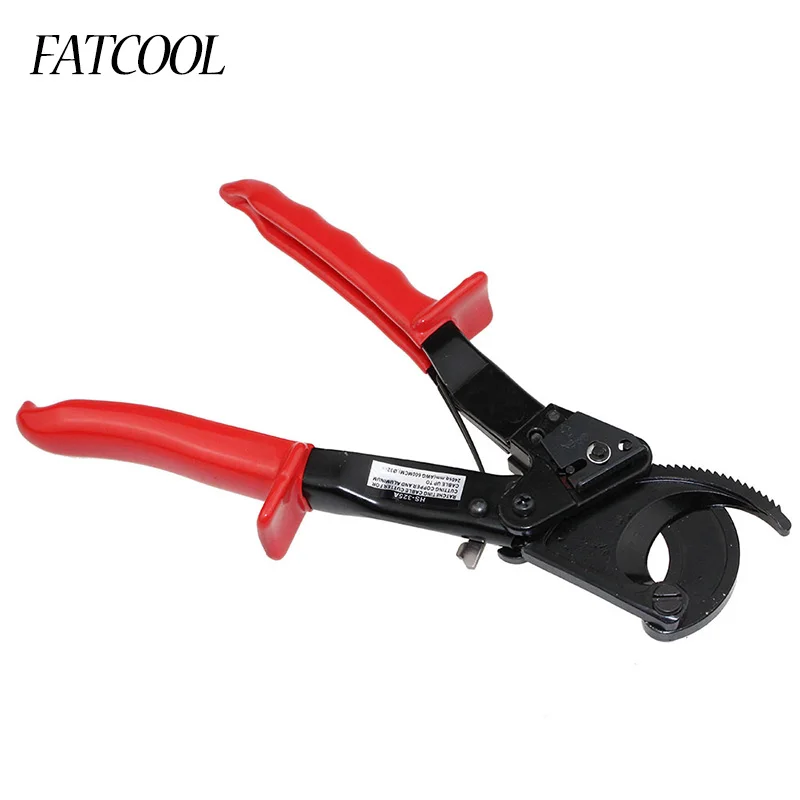 HS-325A New Ratchet Cable Cutter Cut Up To 240mm2 Wire Cutter 1PCS