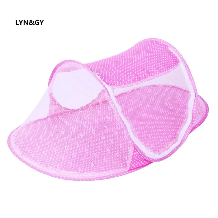 

Newborn Baby Bedding Protection Mesh Mosquito Net Summer Infant Crib Netting Baby Bed Mosquito Insect Cradle Foldable mosquitera