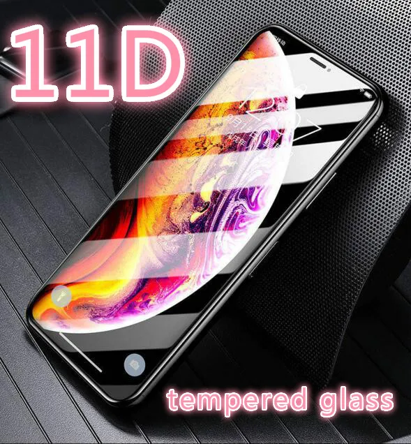 

11D Curved Edge Protective Glass on the For iPhone 7 8 6 6S Plus Tempered Screen Protector For iPhone 8 7 6 6s Plus Glass Film