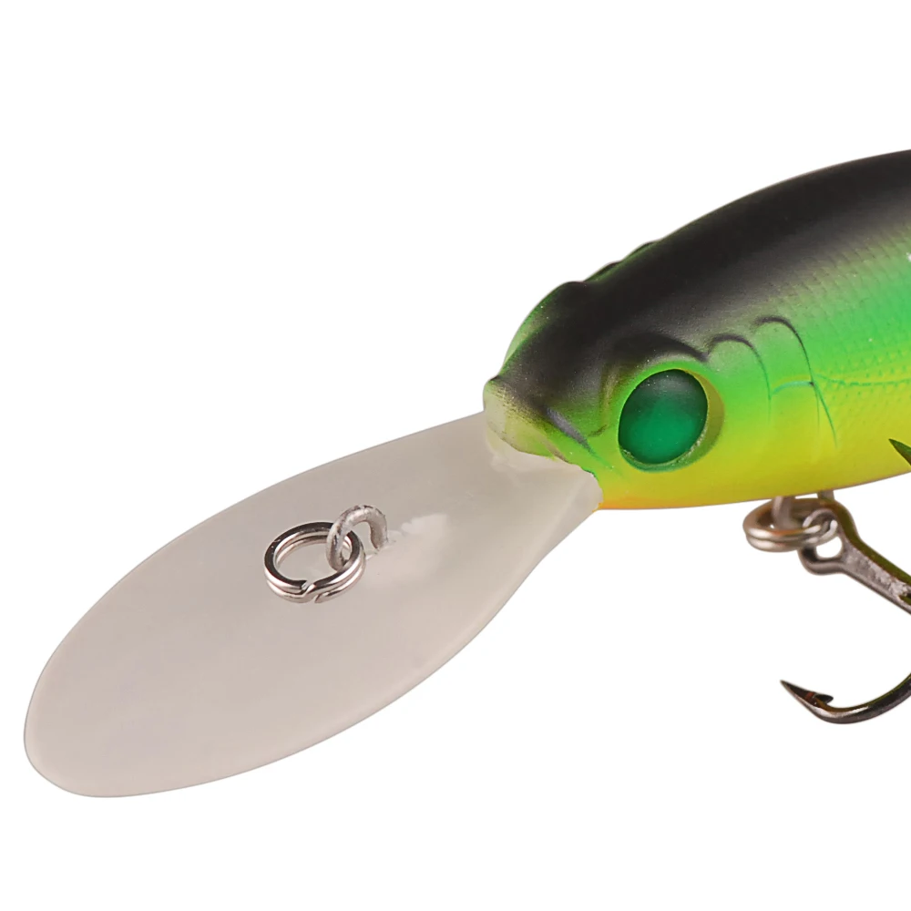 Умная жесткая Приманка Minnow 6 см 9 г плавающая 3 0 м с VMC крючком Isca искусственная Para