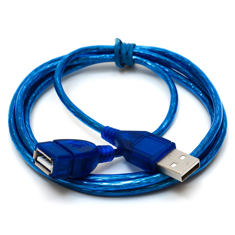 

High Quality Durable 5mm OD USB 2.0 Extension Male to Female Connector Cable,USB Extension Cord For Laptop Desktop PC Computer