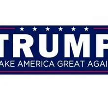 5 шт. мода Дональд Трамп Для Президента сделать Америку Great Again бампер Наклейки 76*230 мм автомобиля Стикеры Трамп флаг Стикеры