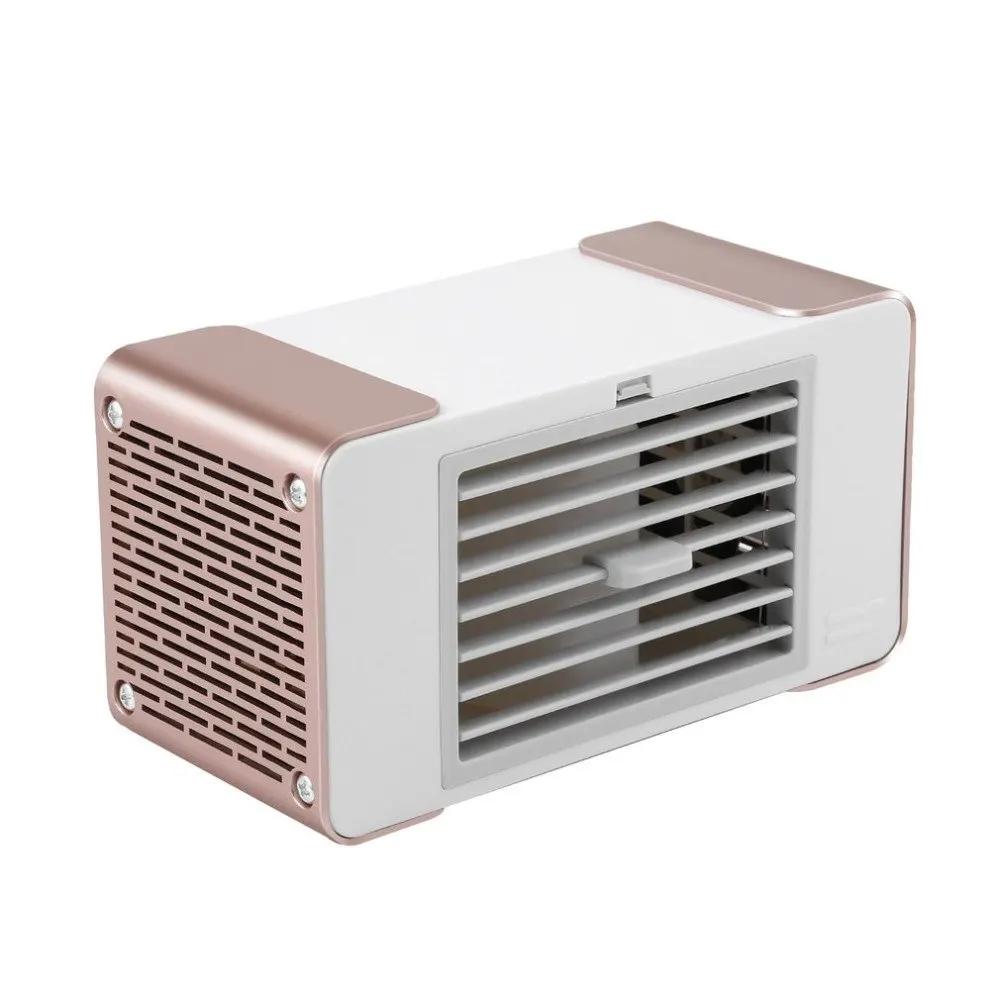 USB enfriador de aire de uso Personal de aire acondicionado a casa de escritorio de oficina de Enfriamiento del refrigerador sin hoja de Ventilador aire acondicionado Ventilador regalos