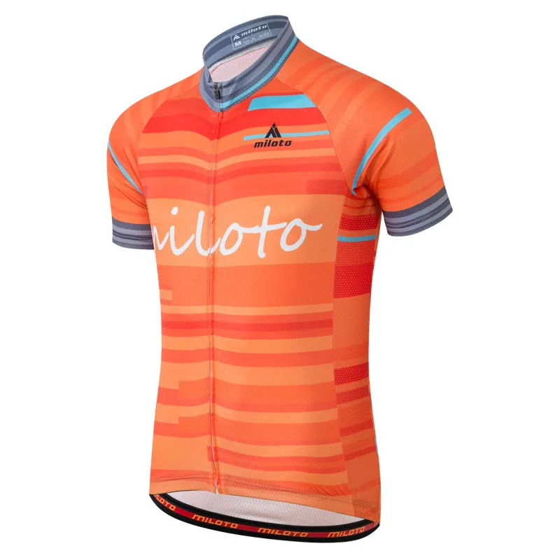 MILOTO, Майки для велоспорта, топы, летние, для гонок, одежда для велоспорта, Ropa Ciclismo, короткий рукав, для горного велосипеда, Джерси, рубашка, Maillot Ciclismo - Цвет: 5