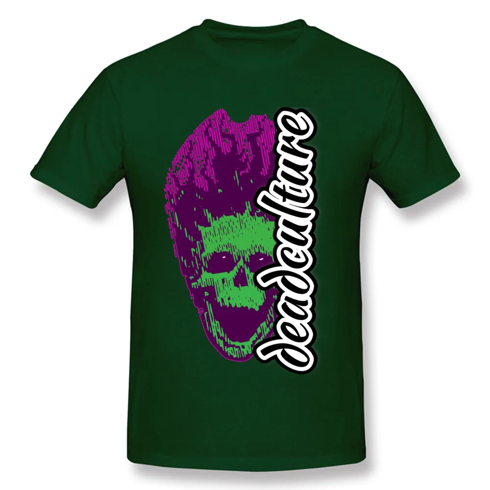 Pure Cotton Mens Short Sleeve scream dead culture T Shirt Casual Tees Fashionable Slim Fit Crew Neck Tee-Shirts scream dead culture dark