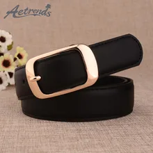 [AETRENDS] Модные брендовые дизайнерские ремни из искусственной кожи для женщин с пряжкой, аксессуары для одежды, Z-2388