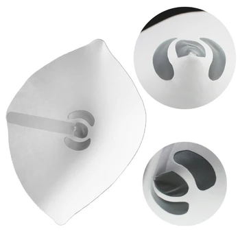 

10 Pcs/ Set 180 Micron White Cone Filter Fine Paper Conical Strainers Mesh