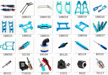 

HSP Baja Parts Upgrade Acessories Spare Aluminum Alloy Metal For Himoto 1/10 4WD RC Model Car Off Road Monster Truck 94188