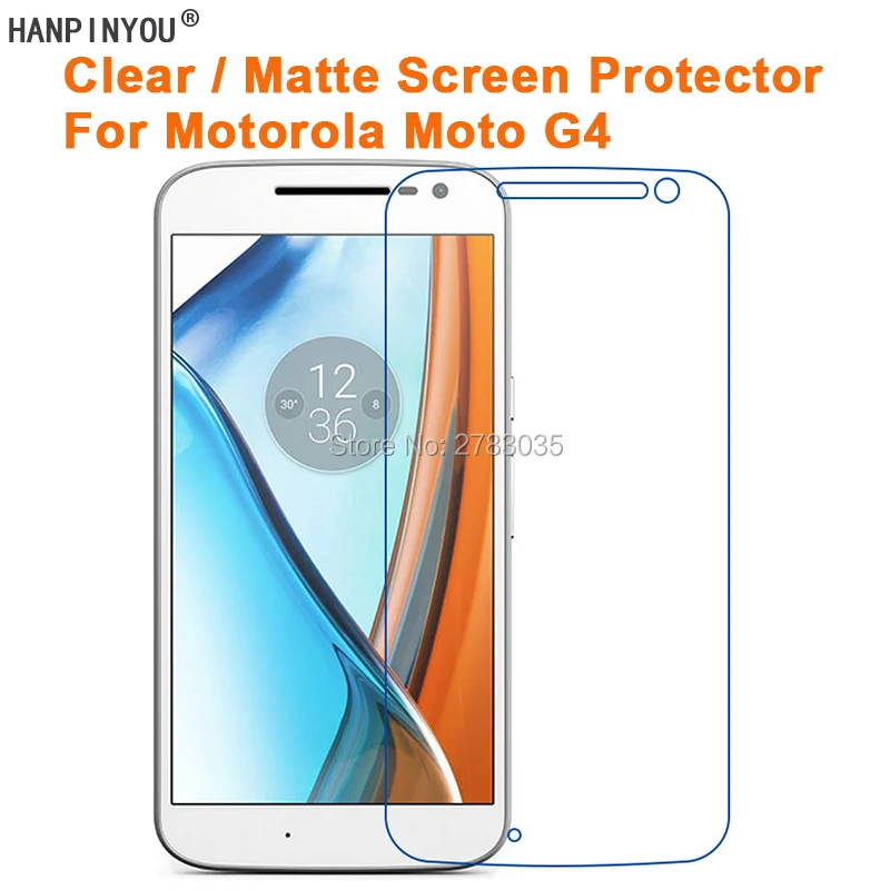 Для Motorola Moto G4 XT1622 XT1624 XT1625 прозрачная глянцевая/Антибликовая матовая защитная