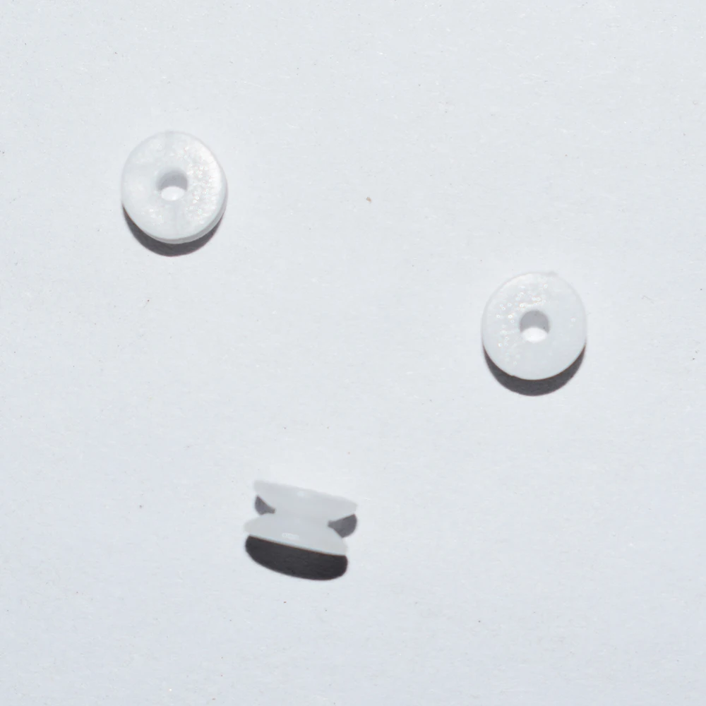 

30pcs 1.5x5mm plastic pulley toy part technology model parts diameter 5mm hole 1.5mm/motor pulley /model wheel 51.5A