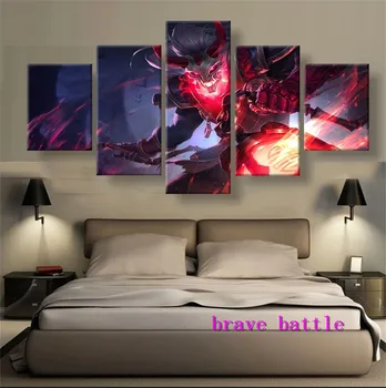 

League of Legends The Boy Who Shattered Time Game Canvas Painting Living Room Home Decor Modern Mural Art Oil Painting