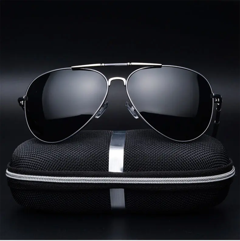 Минимальная Для мужчин поляризационные солнцезащитные очки Открытый классический вождения UV400 солнцезащитные очки Высокое качество HD