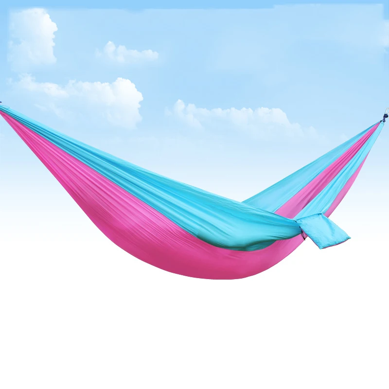 

hammock Outdoor high-end super light double parachute cloth indoor dorm swing mountaineering leisure