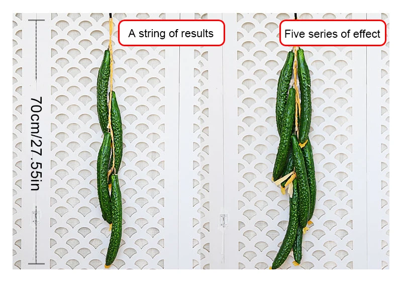 Имитация овощей струны фруктов струны сельский дом ресторан украшения фотографии реквизит