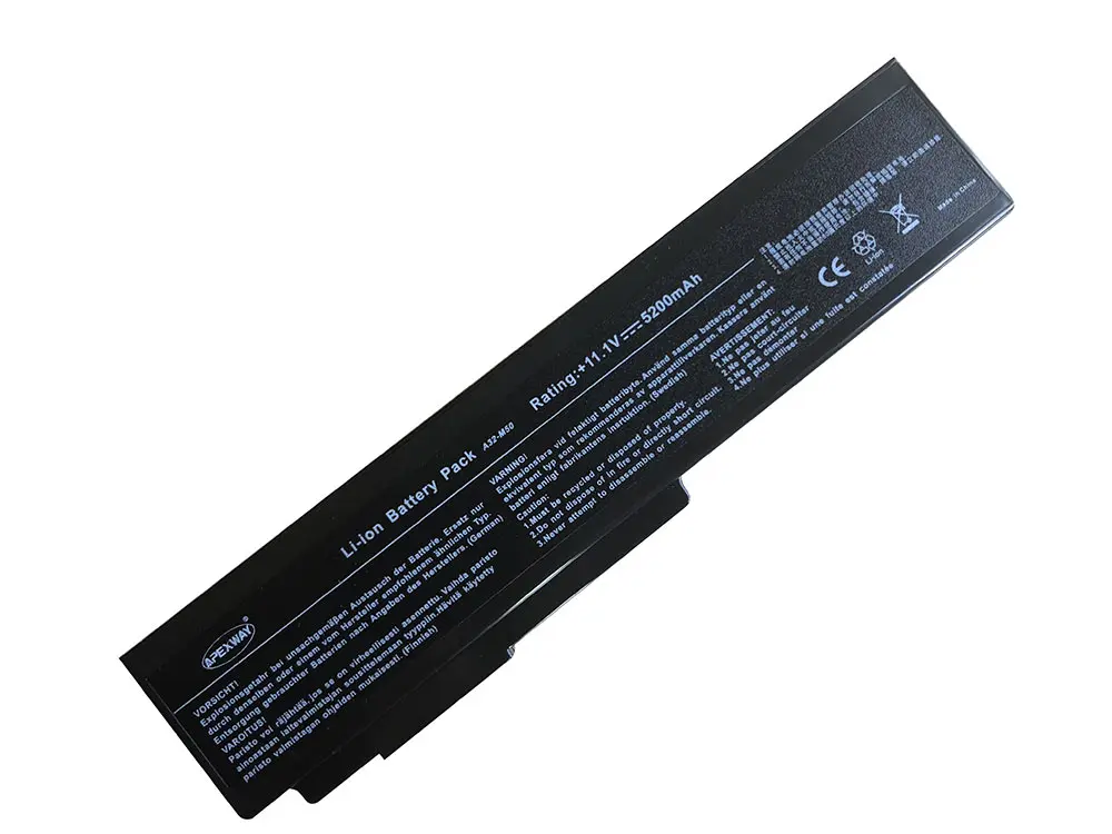 Аккумулятор для ноутбука asus N61 N61J N61D N61V N61VG N61JA N61JV N53 A32 M50 M50s N53S N53SV A32-M50 A32-N61 A32-X64 A33-M50