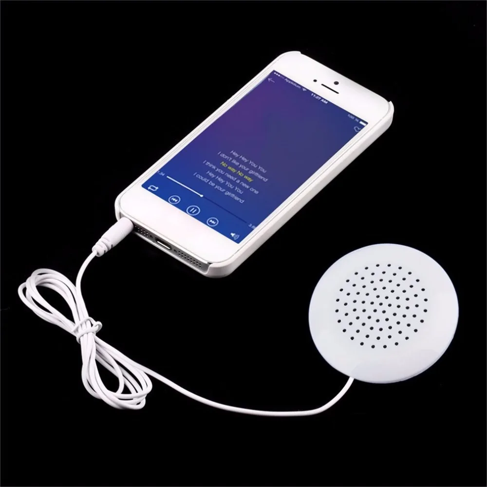 

Hot New Mini Earphone White 3.5mm Pillow Speaker Headphone for Sleeping for MP3 MP4 Player for iPod Free / Drop Shipping