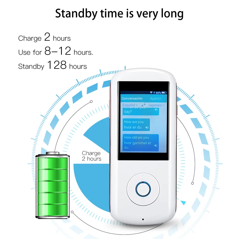 XYCING Portable Translator Real time Instant Smart Voice Translator Simultaneous Translation 35 Languages 4G WIFI Global Online