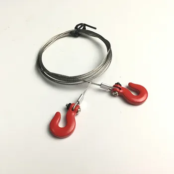 

rc part Cable Traction rope Hook for crawler car D90 Traxxas X-maxx SCX10 SCX10-2 120cm