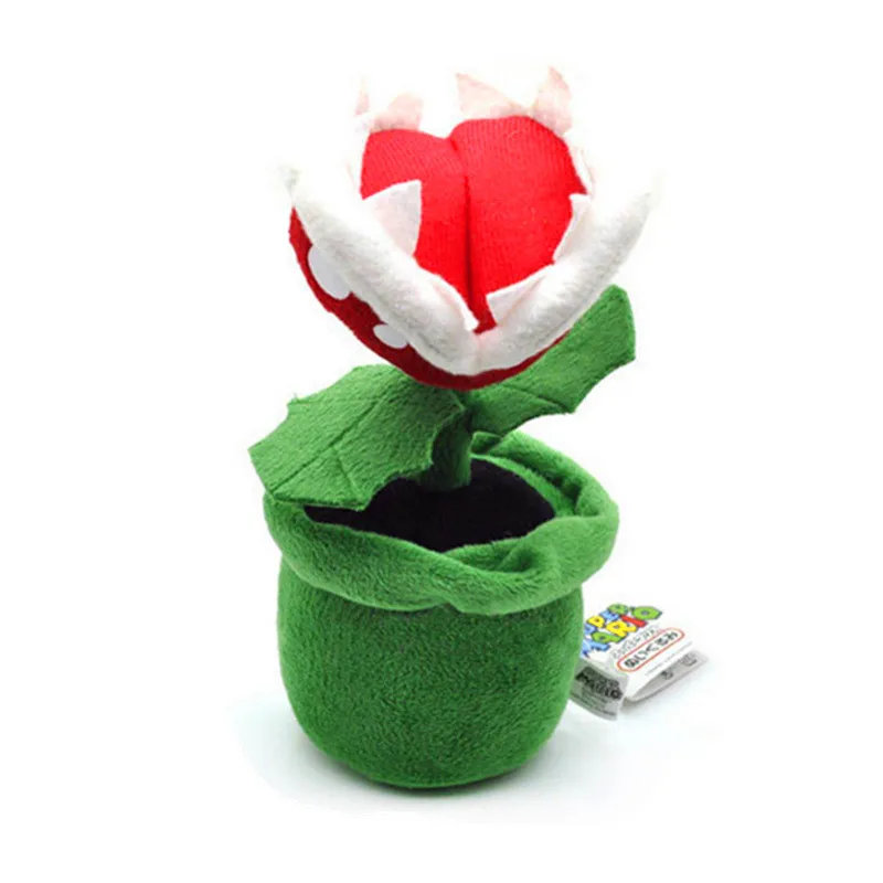 18cm Super Mario Anime Corpse Flower Chomper Cannibal