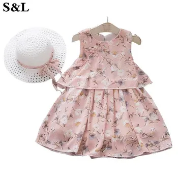 

Children's wear girls dress summer 2019 new summer dress Chinese style little girl princess dress female baby dress