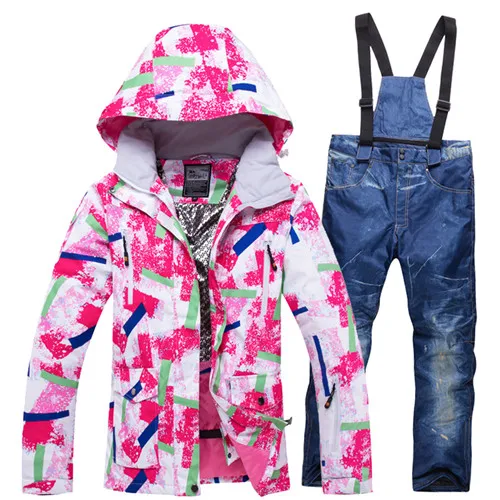 baby pink ski jacket