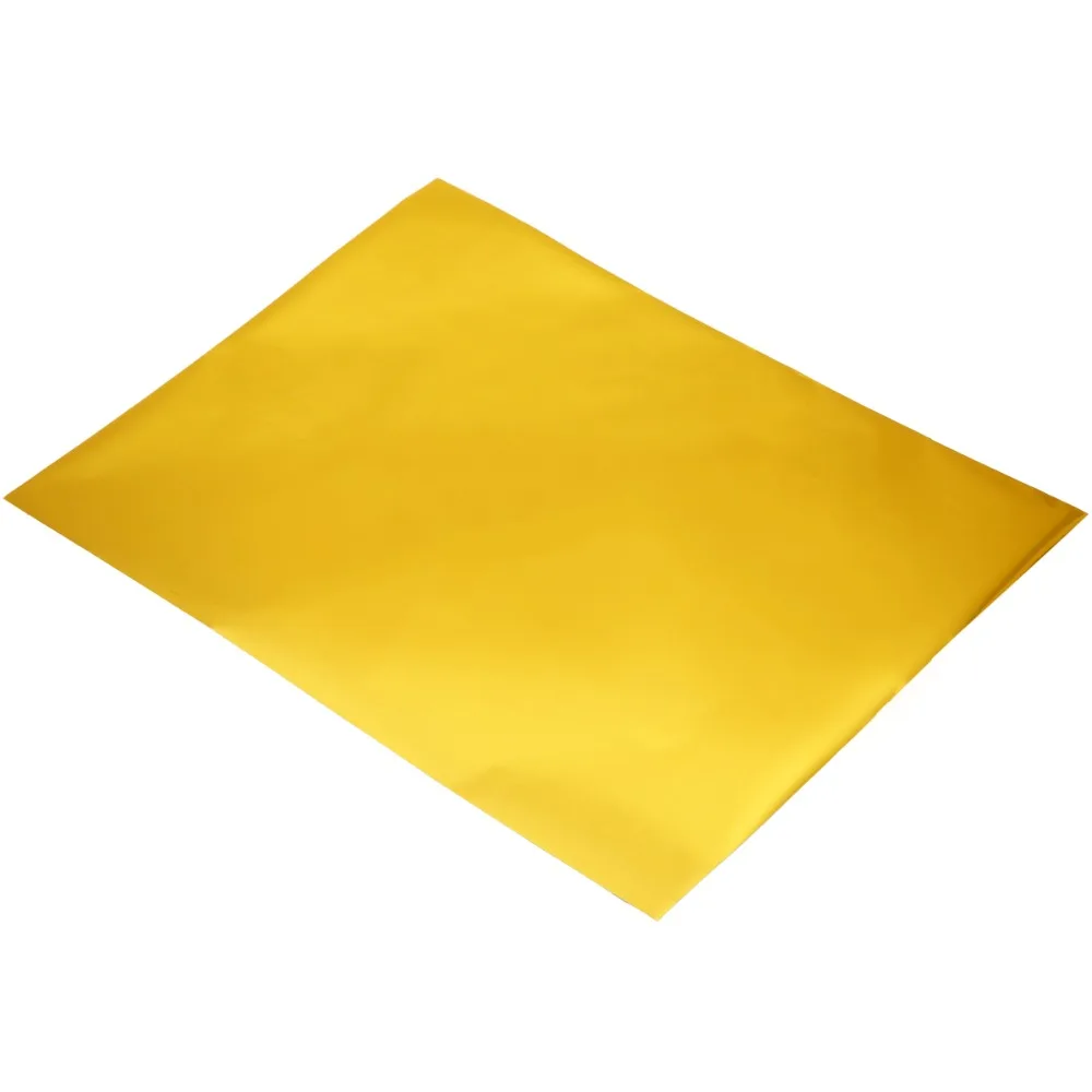 50 листов A4 " x 12" фольгированная бумага горячее золото теплопередача лазерный принтер бумага из фольги для DIY приглашения визитные карточки календари