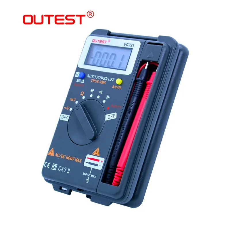 Цифровой мультиметр OUTEST VC921 4000 отсчетов автоматический диапазон преобразователь