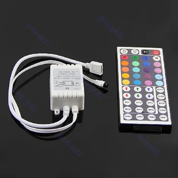 

1PC LED 44 Keys IR Remote Controller Wireless For 3528 5050 RGB SMD Strips New