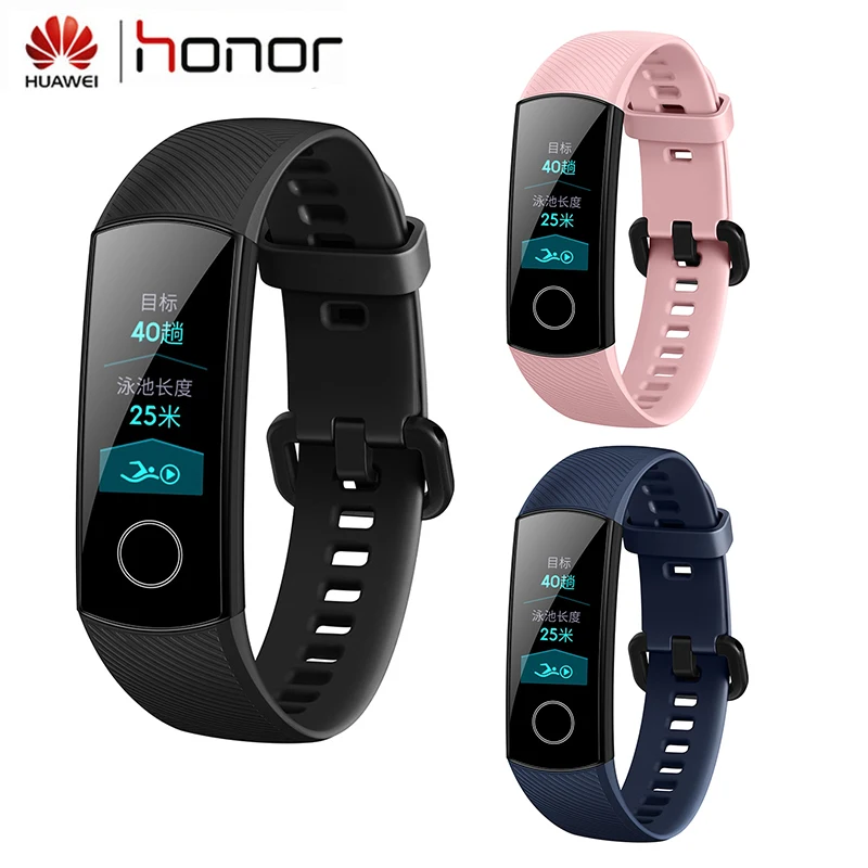 

Huawei Honor Band 4 Smart Bracelet Fitness 0.95inch AMOLED Touch Screen Tracker Real-time Track Sleep Heart Snap Smart Wristband