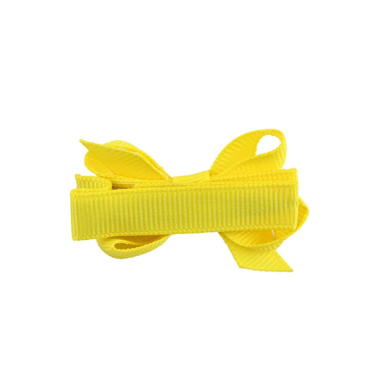 High quality Lovely Hair Clip Girls Hair Bows Hairpins Grosgrain Ribbon hair clips kids hair accessories  (5)