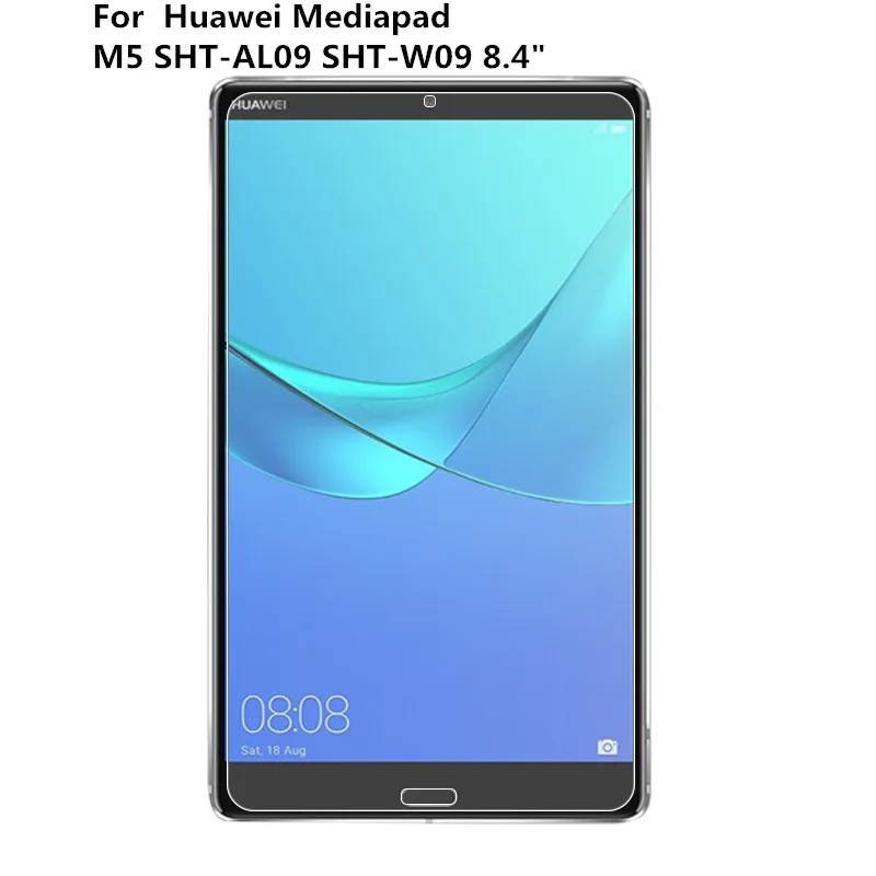 T5 10 закаленное защитное стекло для экрана huawei MediaPad T3 8,0 9,6 10 M5 10 pro/M5 10,8 8," M5 Lite 10,1 Защитная пленка для планшета - Цвет: m5 8.4