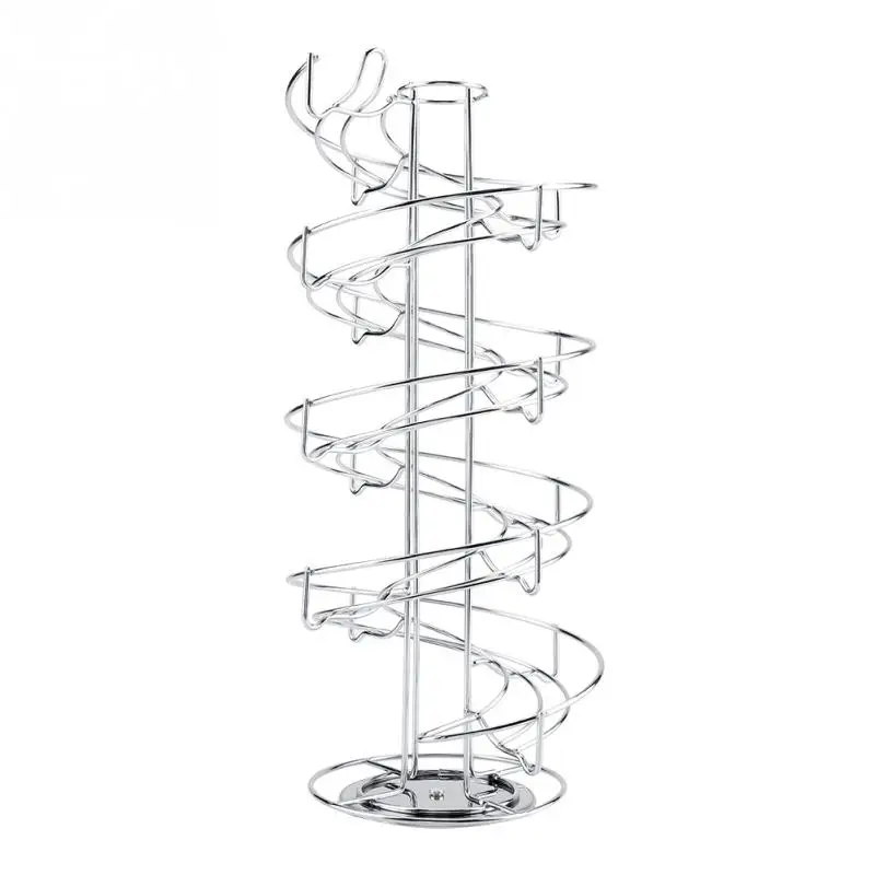 

1PC Metal Coffee Pod Holder Coffee Storage Pod Holder Rotating Rack for 30pcs Dolce Gusto Capsule