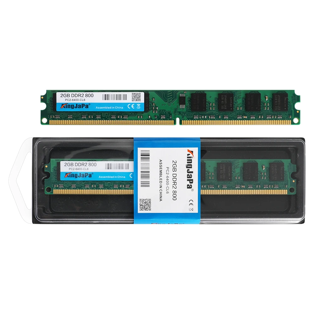 Оперативная память Kingjapa DDR2 2 ГБ 4 Гб 800 МГц стандартная Память DIMM для настольного
