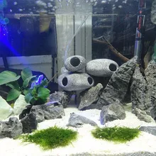 9,5x7,5x5,0 см аквариумные рыбки из цихлидного камня, аквариумные рыбки, украшение для пруда, украшение для разведения креветок, каменная пещера, керамические камни