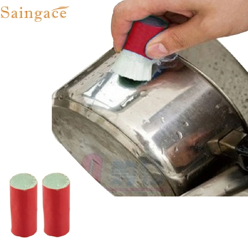

Home Best Sell High Quality 2pcs Magic Stain less steel cleaner pot ferroxy rust brusher Dropshipping