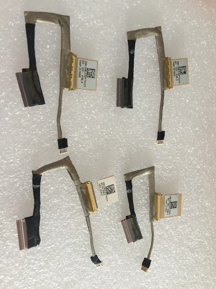 Новый V260 кабель EDP TOUCH 603-0101-8198_A для ноутбука LVDS гибкий экрана SONY SVP11 SVP112A18T SVP112A19T