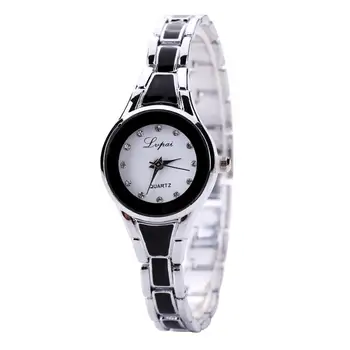 

LVPAI Lady Bracelet Watch Women Fashion Stainless Steel Wrist Watches Clock Womens Dress Casual Quartz Watch Relogio Reloj #Ju
