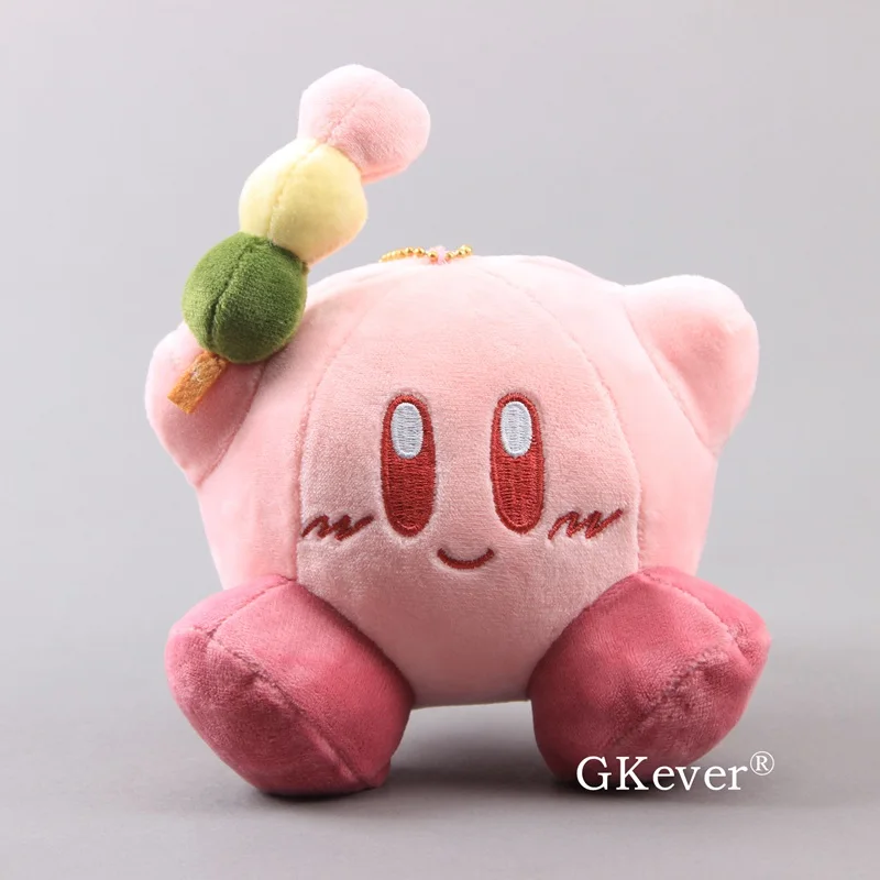 Супер кавайная плюшевая подвеска Kirby с брелоком мини мягкие куклы 3 шт./лот