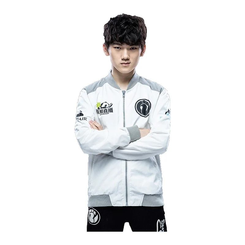  2018 LOL World Winner IG S8 Jacket Men Invictus Gaming Team The Shy Rookie Jackeylove Jacket LPL Lo