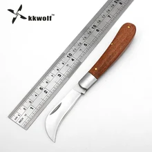KKWOLF pocket folding knife outdoor Survival camping hunting Tactical knife Small machete outdoor EDC tools gift Free shipping