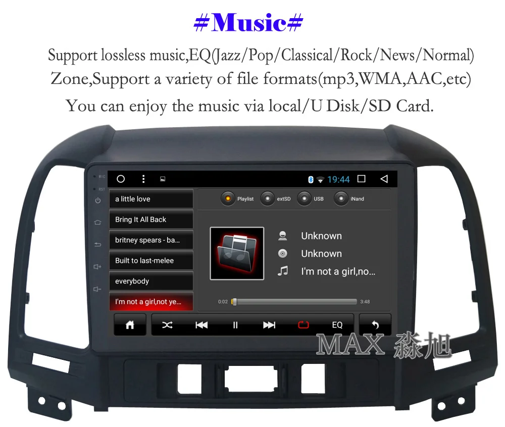 Sale MAX GPS Navigation System Android 8.1 Car DVD For Hyundai Santa Fe 3/4holes Car Radio RDS 4G WiFi Free Map swc Bluetooth Call 5 Sale MAX GPS Navigation System Android 8.1 Car DVD For Hyundai Santa Fe 3/4holes Car Radio RDS 4G WiFi Free Map swc Bluetooth Call 5