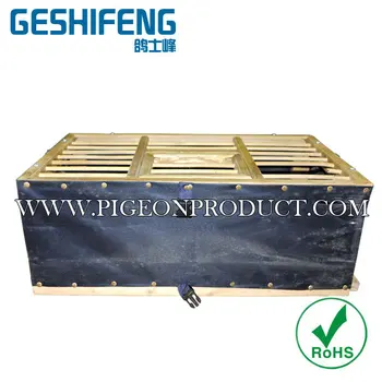 

10pcs free shipping 75cm high quality foldable wooden transportation cage for pigeon and bird