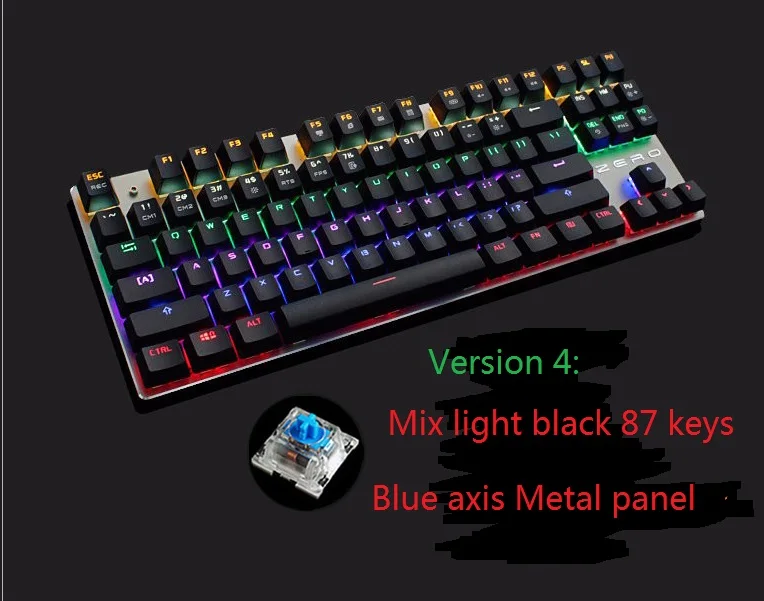 MIX LIGHT 87 KEY BLACK