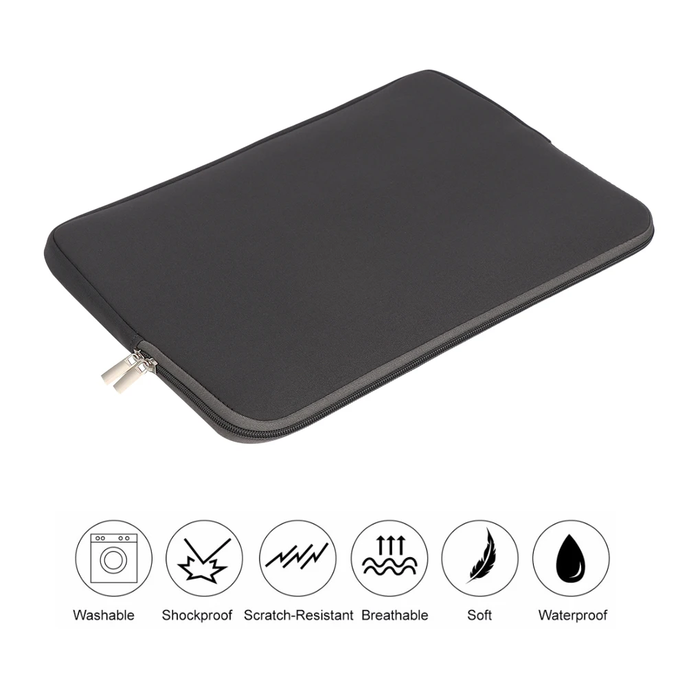 1 pc ноутбук Водонепроницаемый Сумки рукава Тетрадь чехол для lenovo Macbook Air 11 13 14 15 17