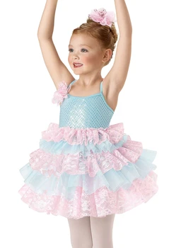 

Children's Performing Clothing Costumes Dance Clothes Performance Dance Costume Sequin Dress Professional Ballet Costume